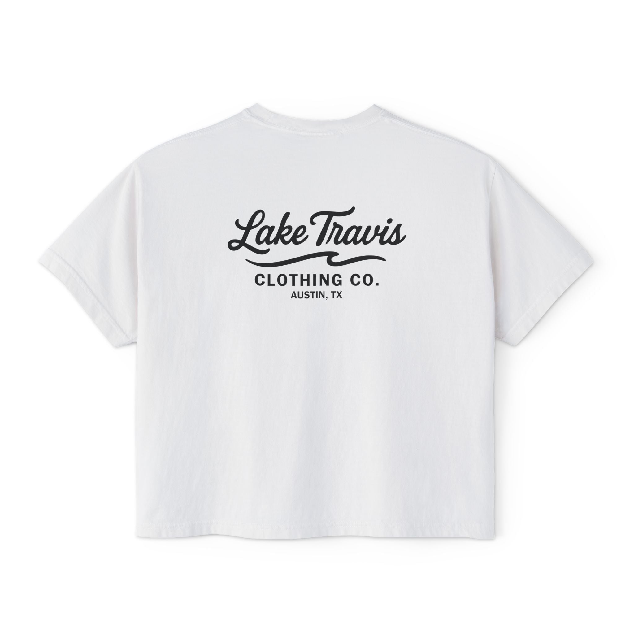 Classic Crop - White - Back