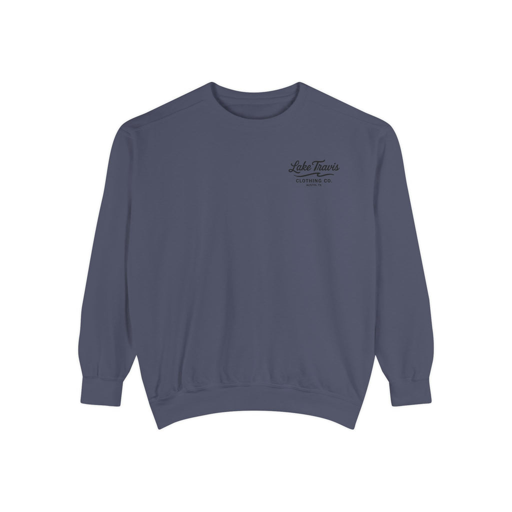 Classic Logo Sweatshirt - Denim - Front