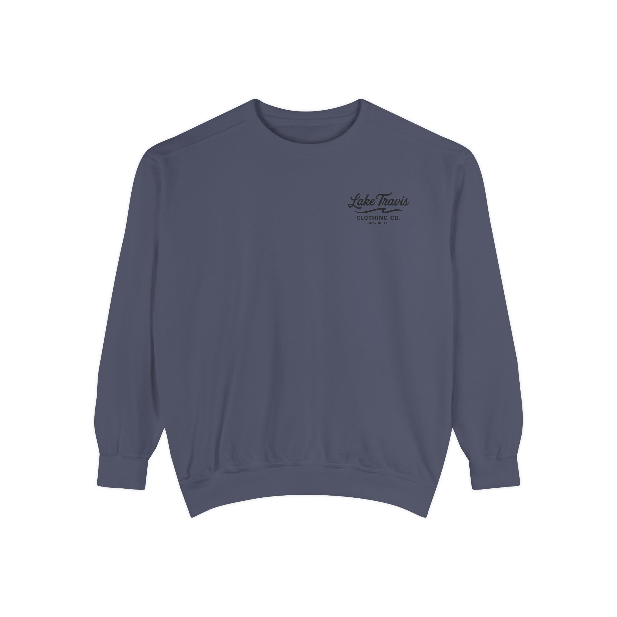 Classic Logo Sweatshirt - Denim - Front