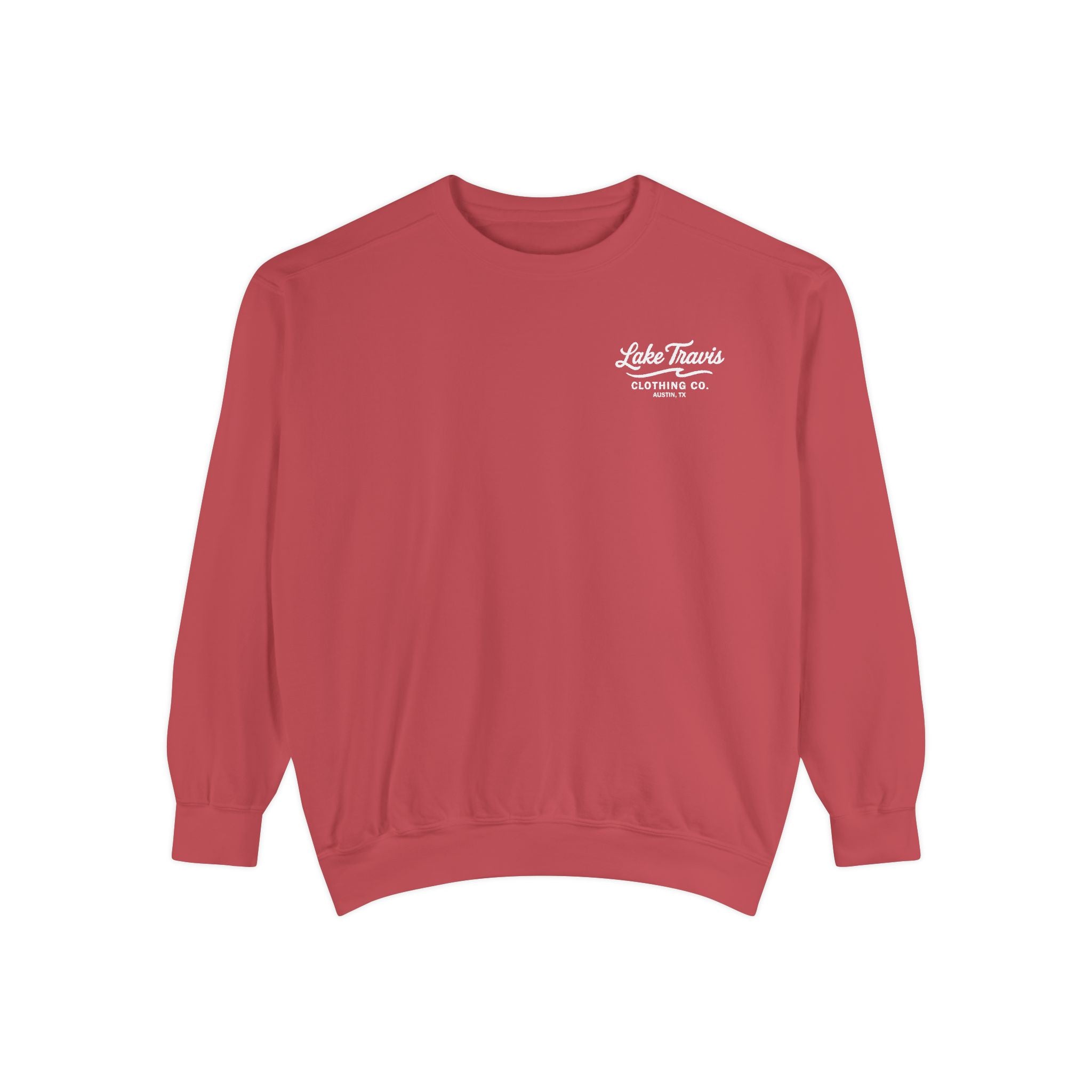 Classic Logo Sweatshirt - Crimson - Front