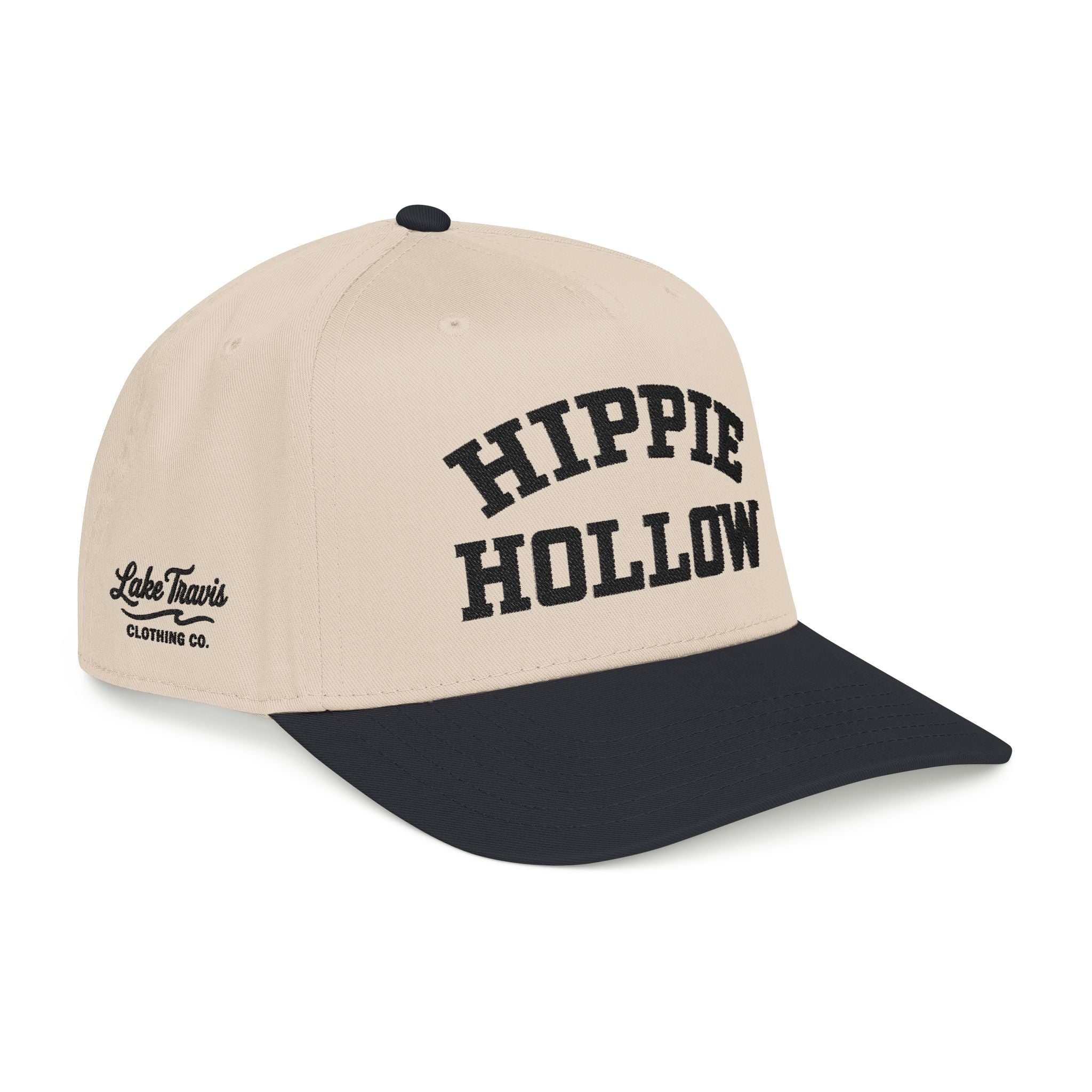 Hippie Hollow Side Black / Natural