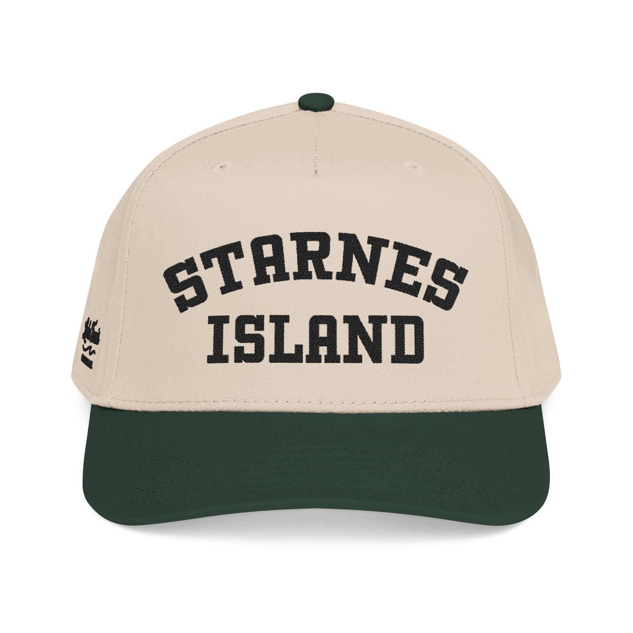 Starnes Island Front Dark Green / Natural