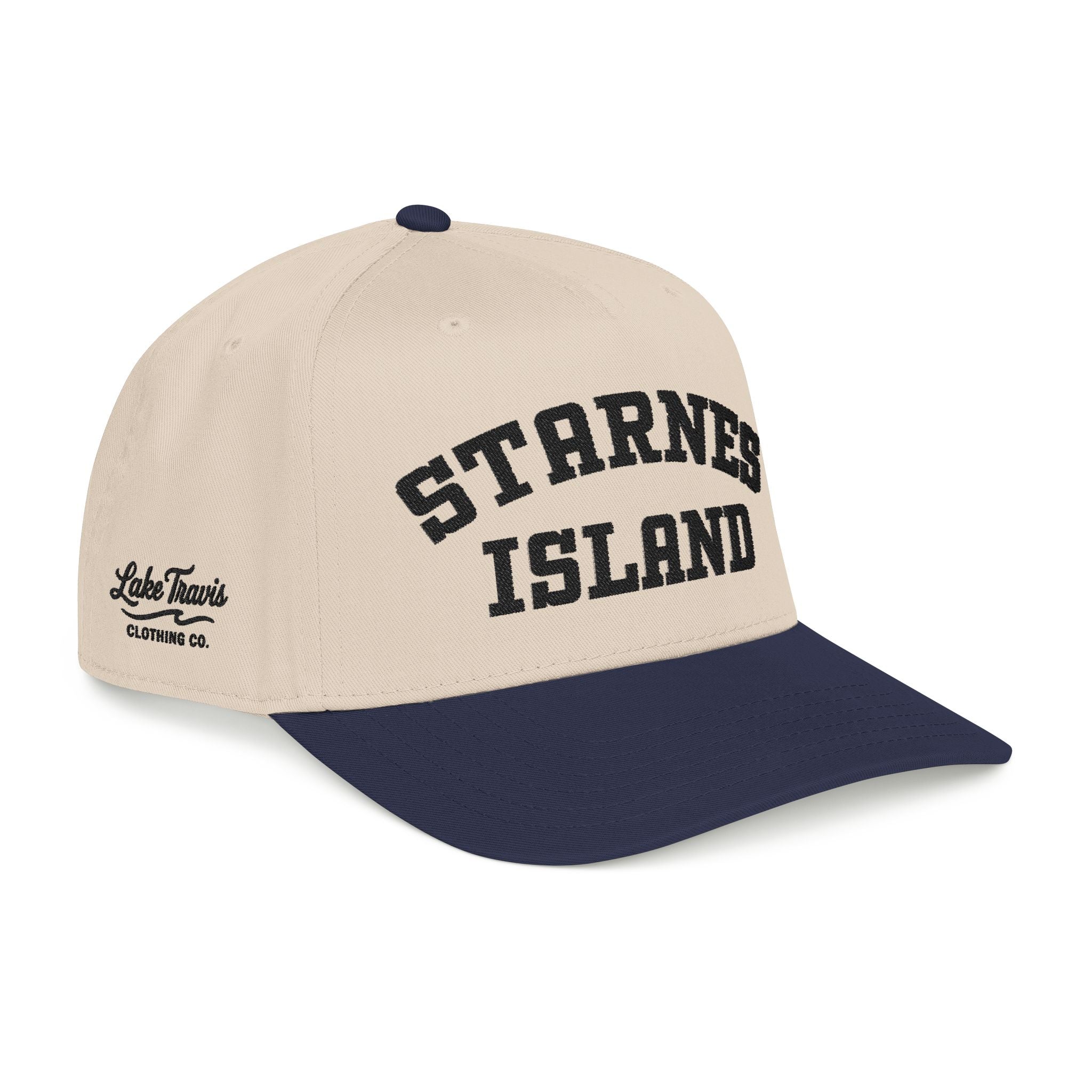 Starnes Island Side Navy / Natural