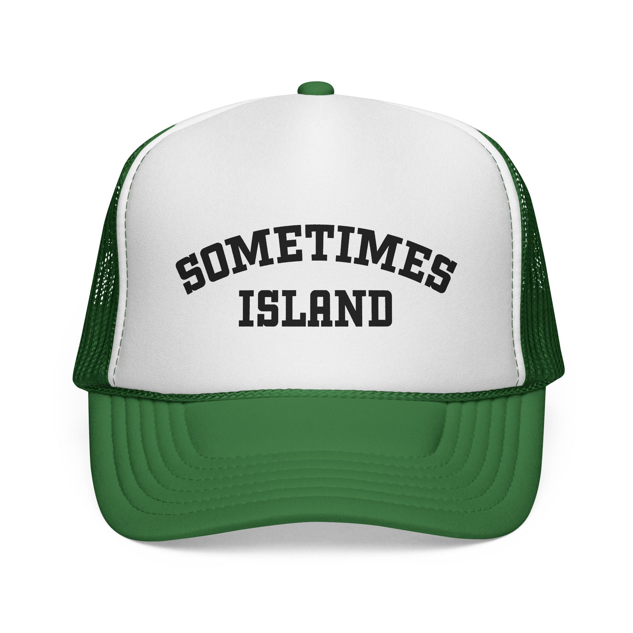 Sometimes Island Foam Green Front