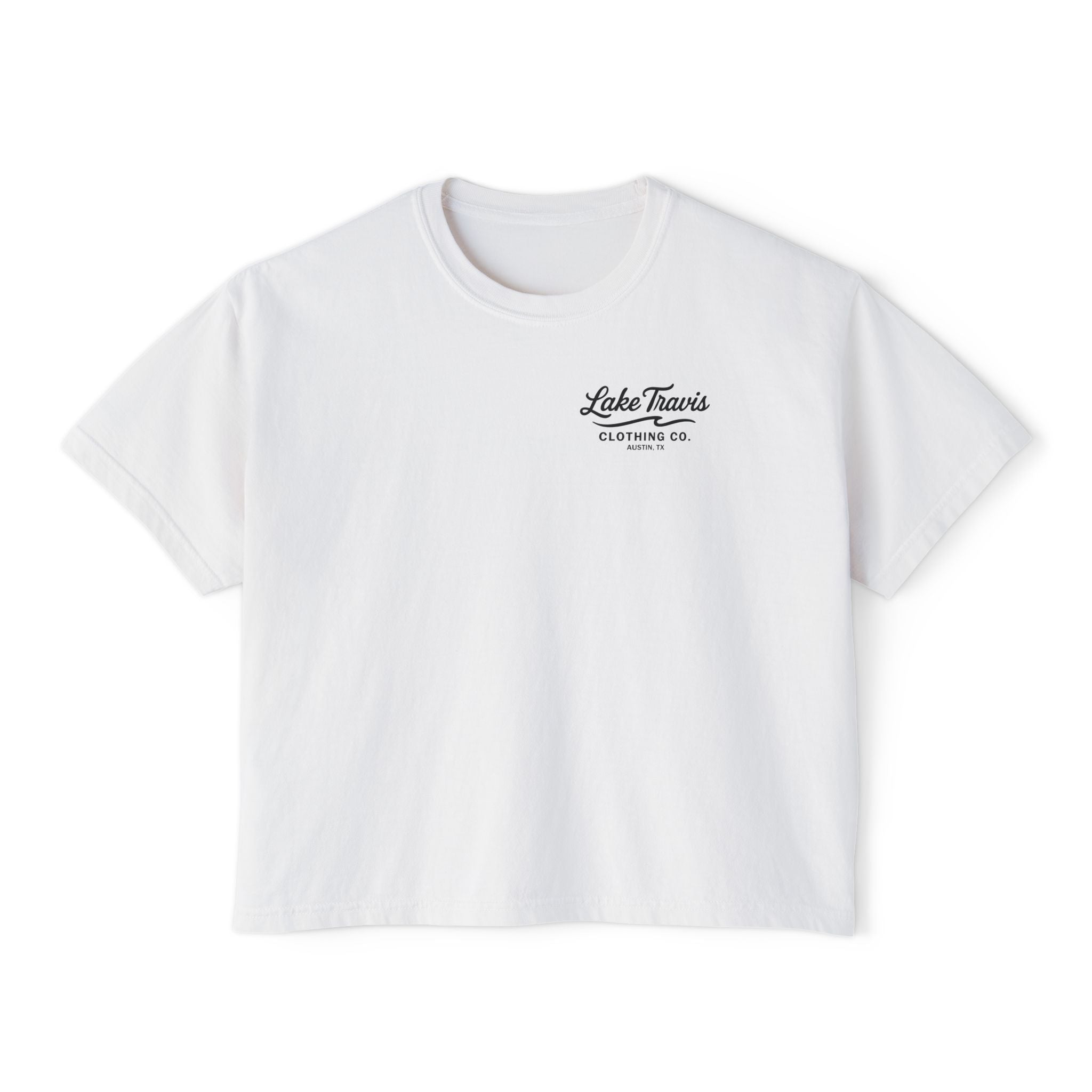 Classic Crop - White - Front