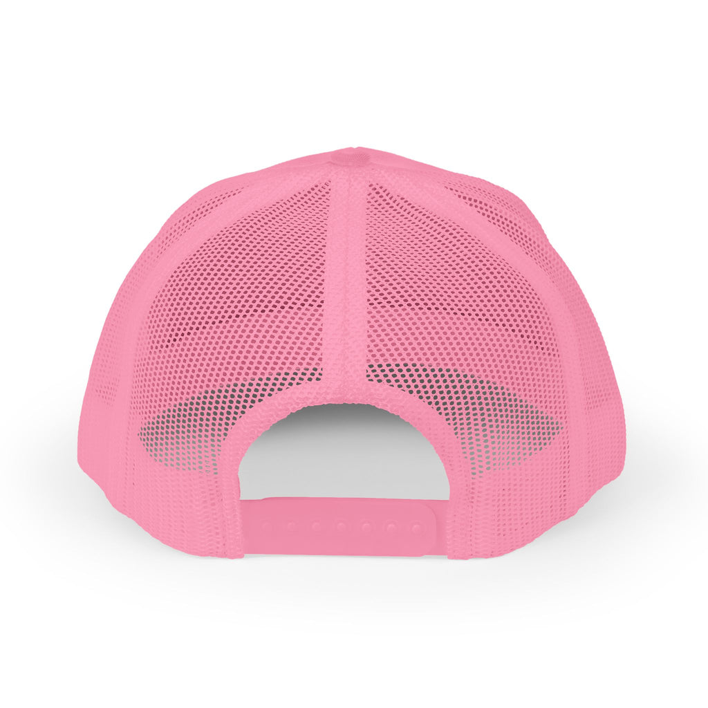 Logo Trucker Hat - Back - Pink