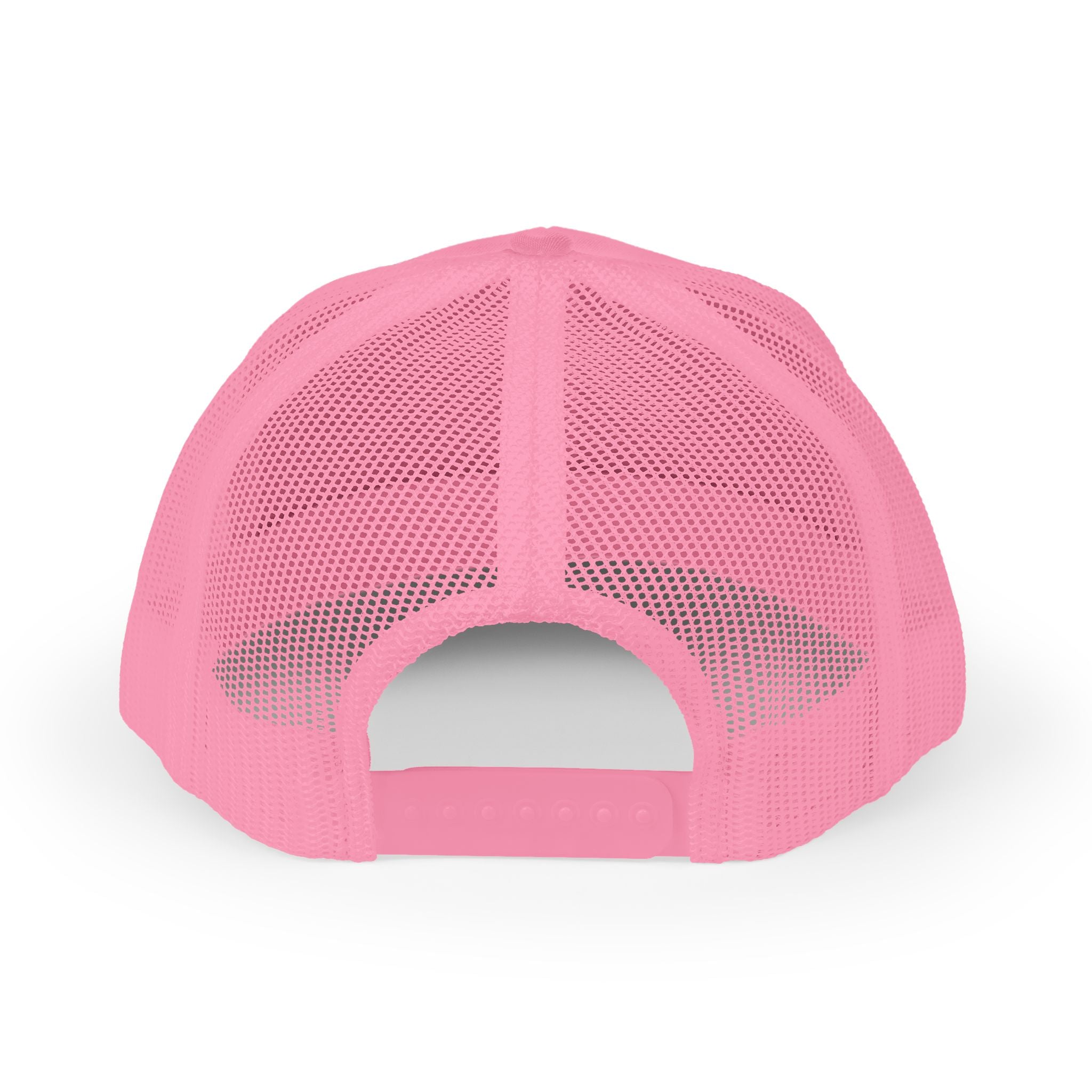 Logo Trucker Hat - Back - Pink