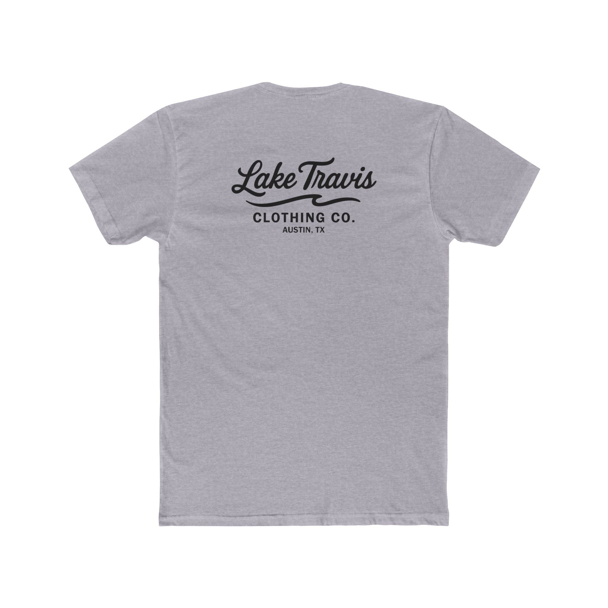 Classic Lightweight T - Heather Grey - Back