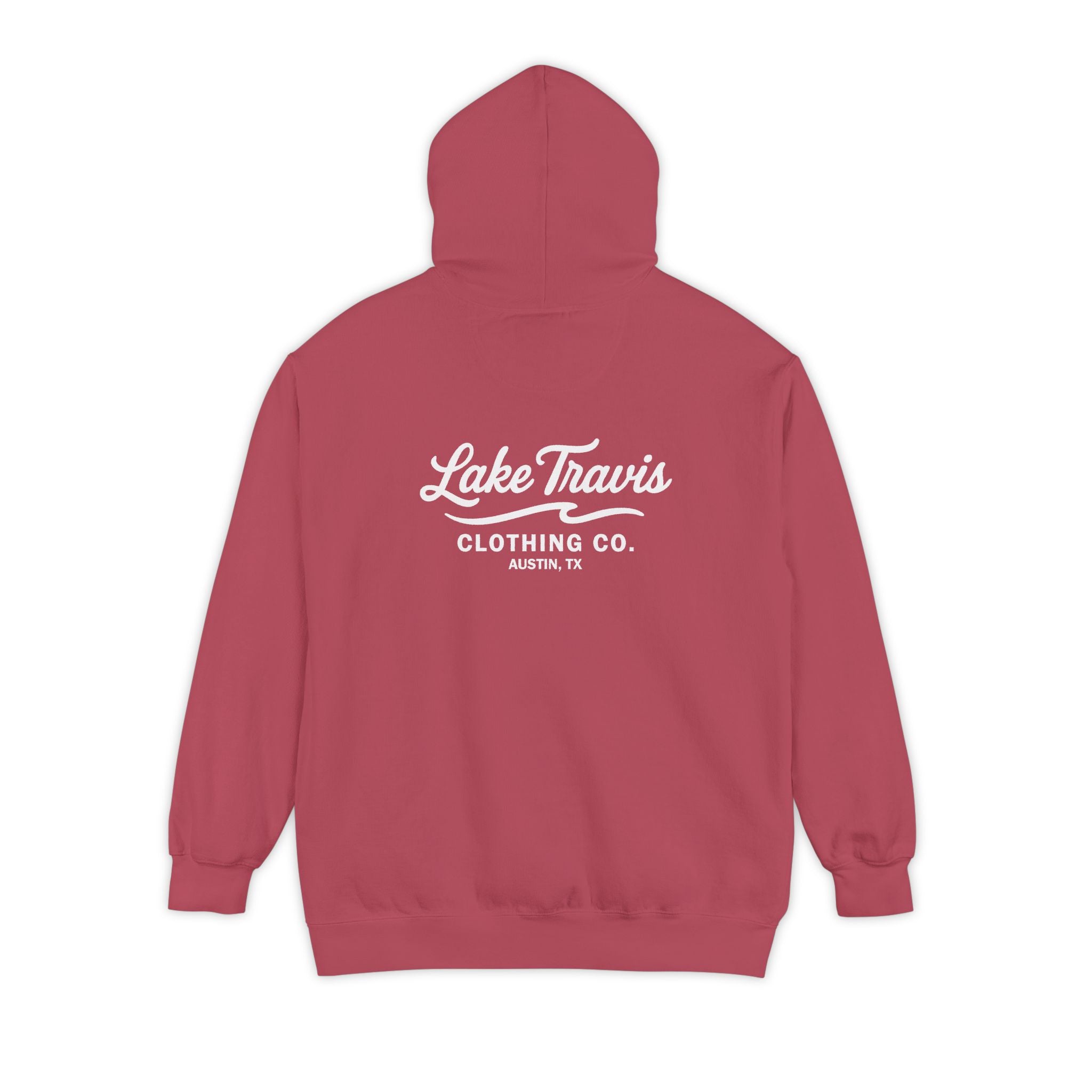 Classic Hoodie - Crimson - Back