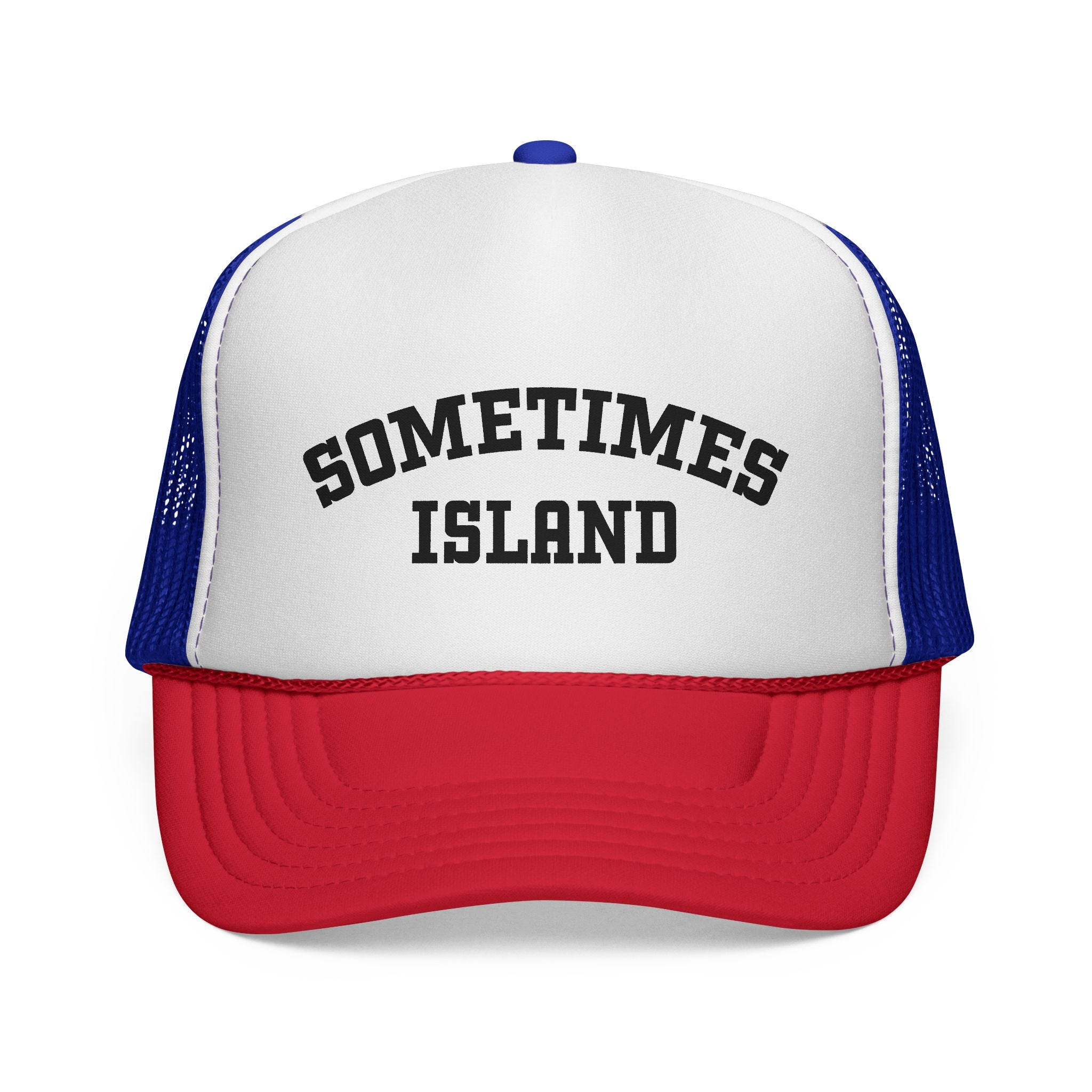 Sometimes Island Foam Blue/Red Front