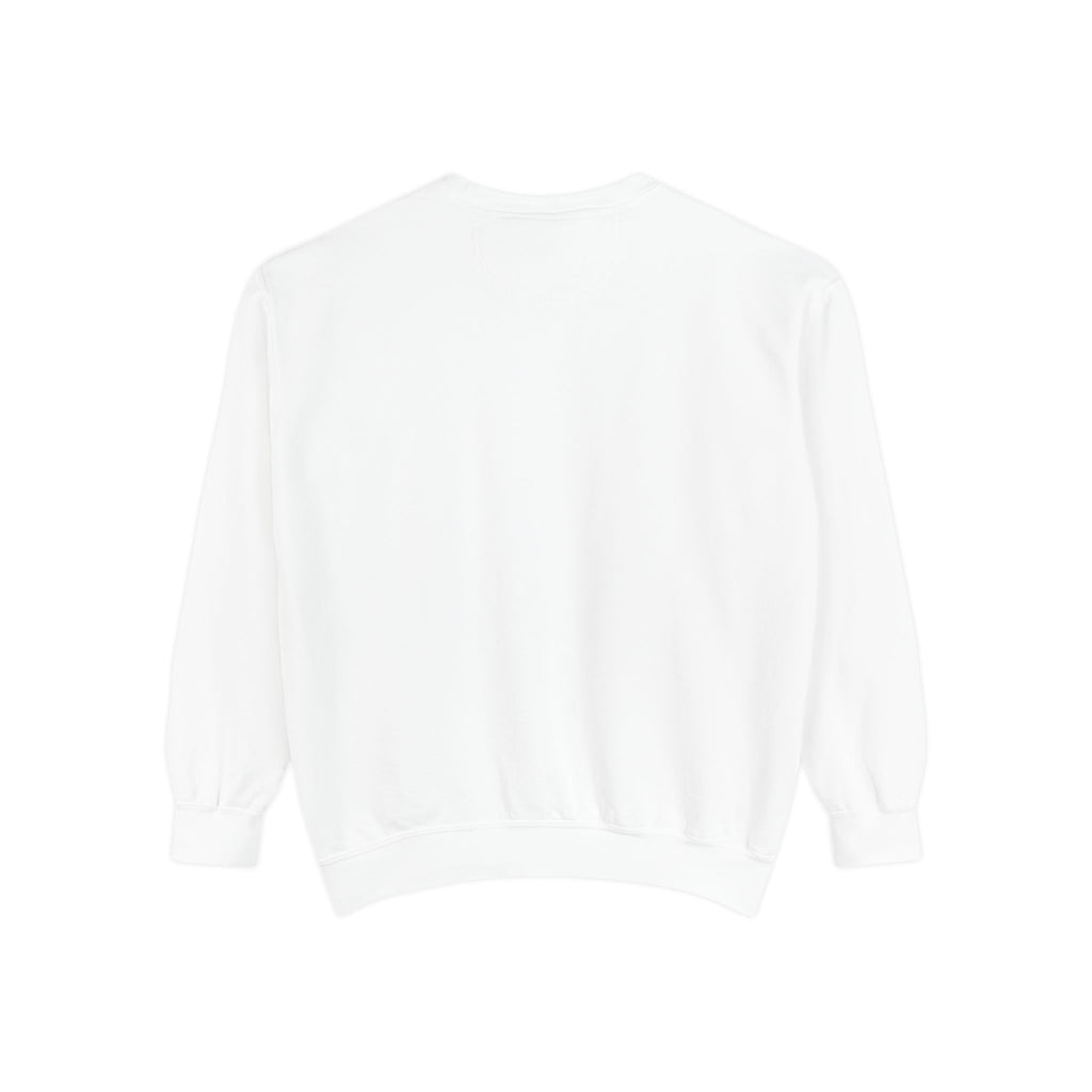 Black Embroidered Sweatshirt - White - Back