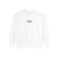 Black Embroidered Sweatshirt - White - Front