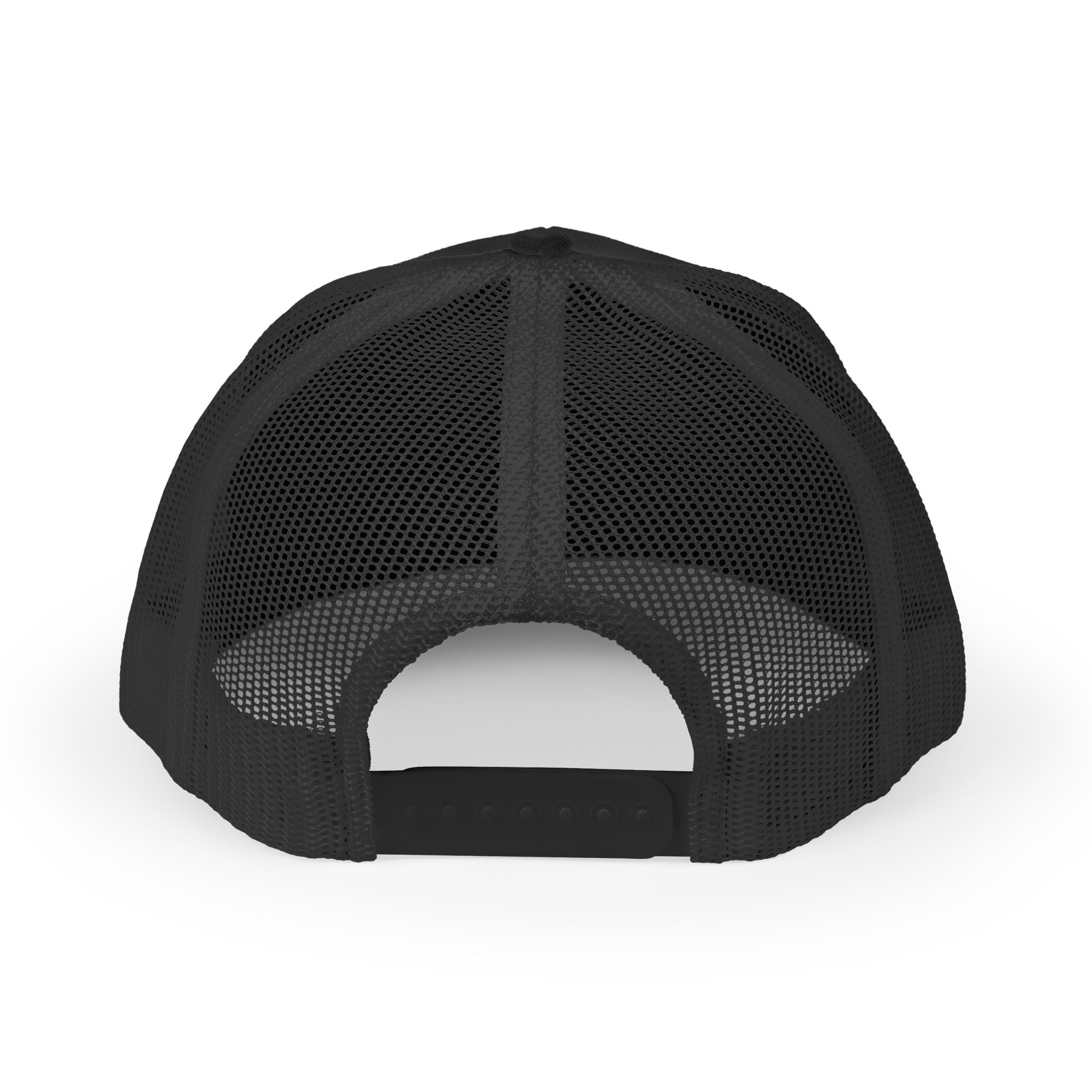 Logo Trucker Hat - Back - Black