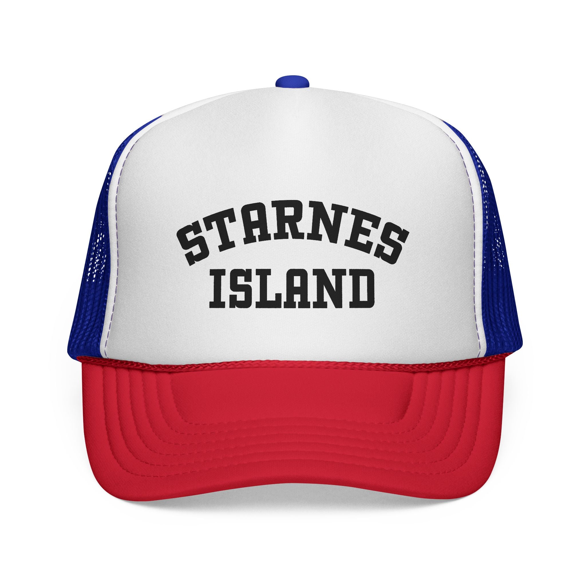 Starnes Island Foam Blue/Red Front
