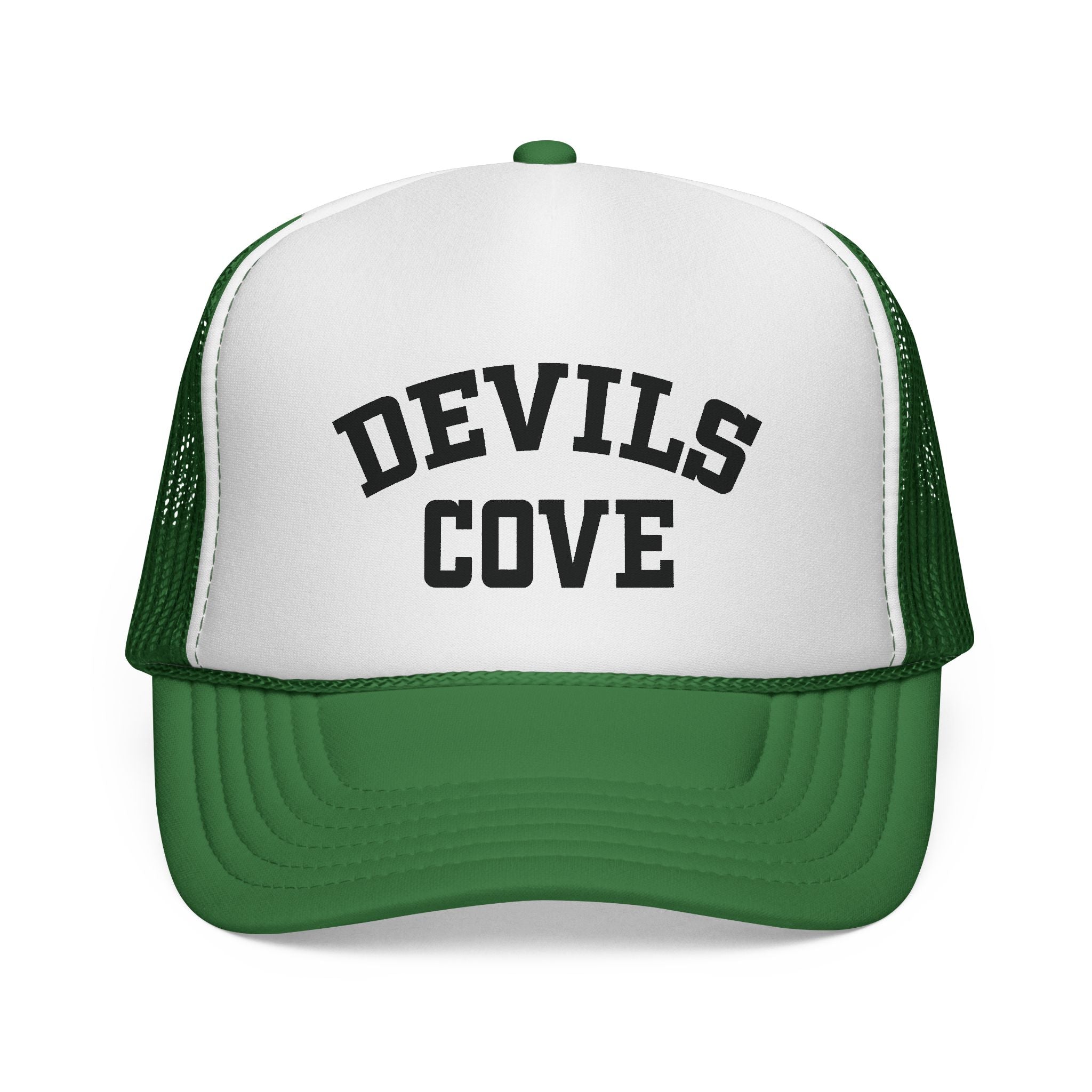 Devils Cove Foam Green Front