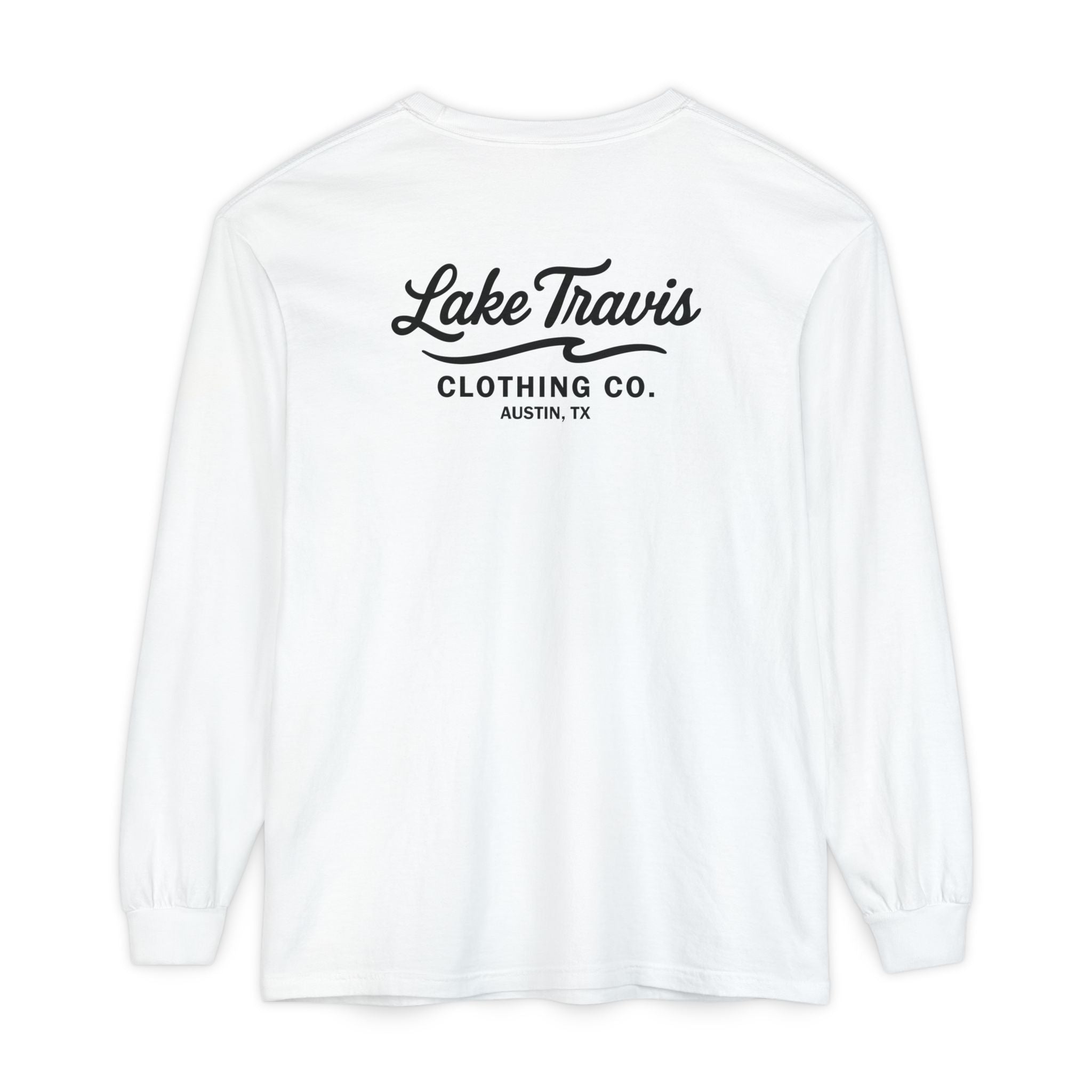 Classic Long Sleeve - White - Back