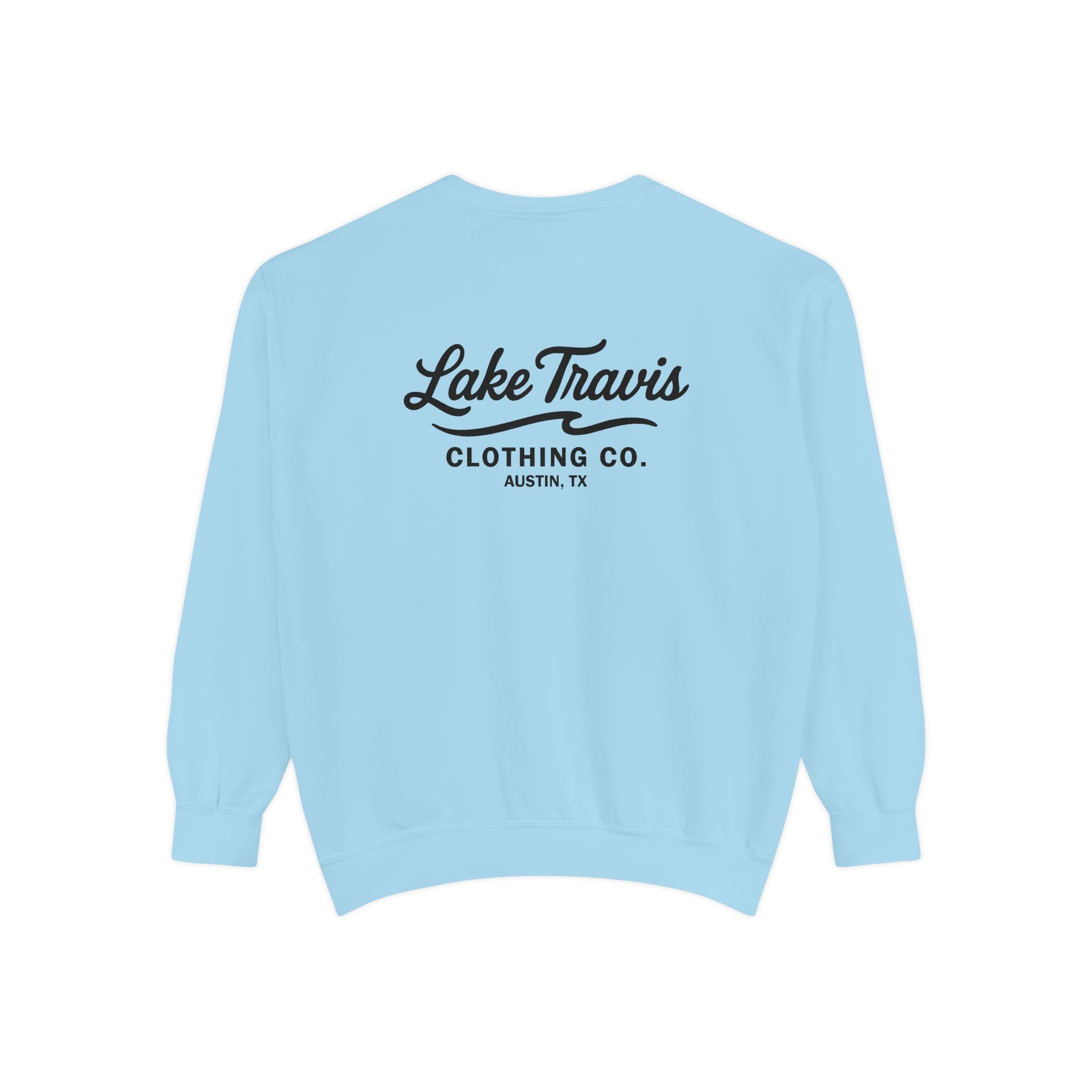 Classic Logo Sweatshirt - Chambray - Back