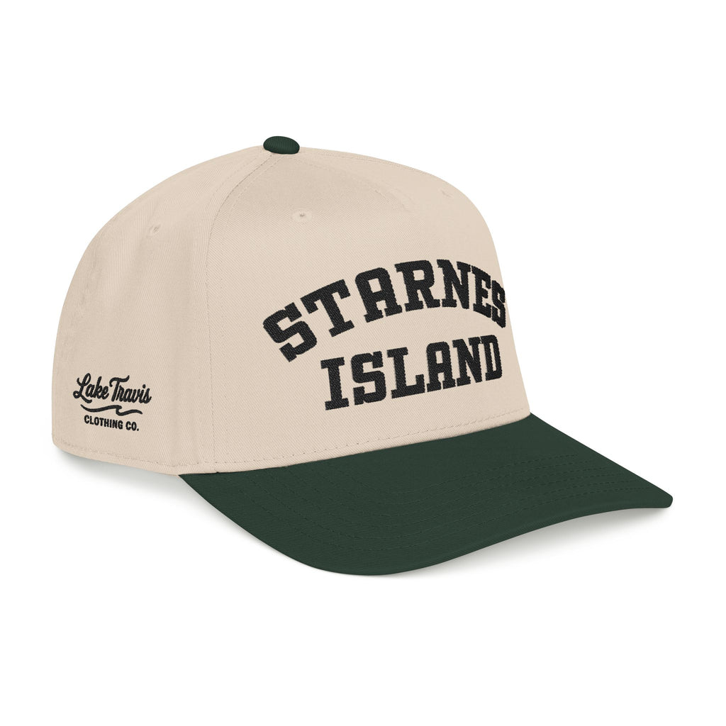 Starnes Island Side Dark Green / Natural