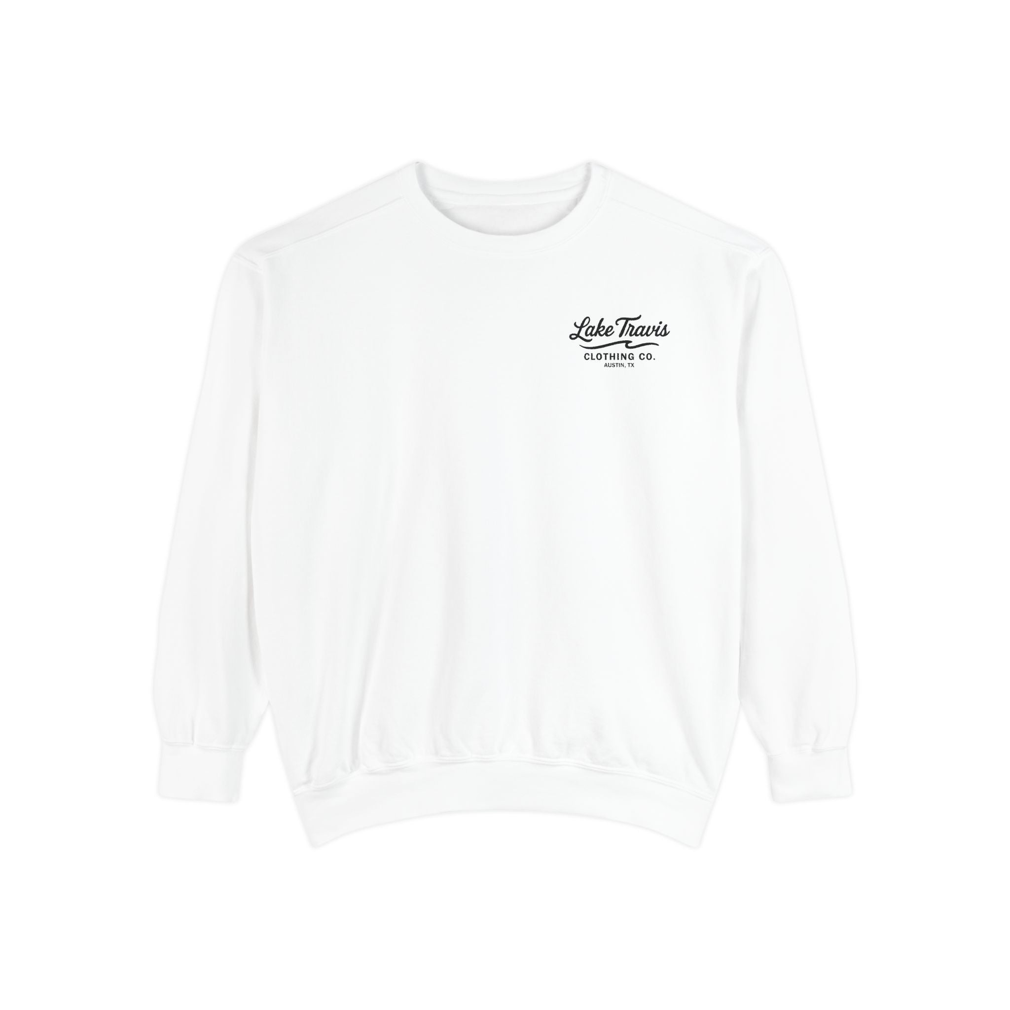 Classic Logo Sweatshirt - White - Front