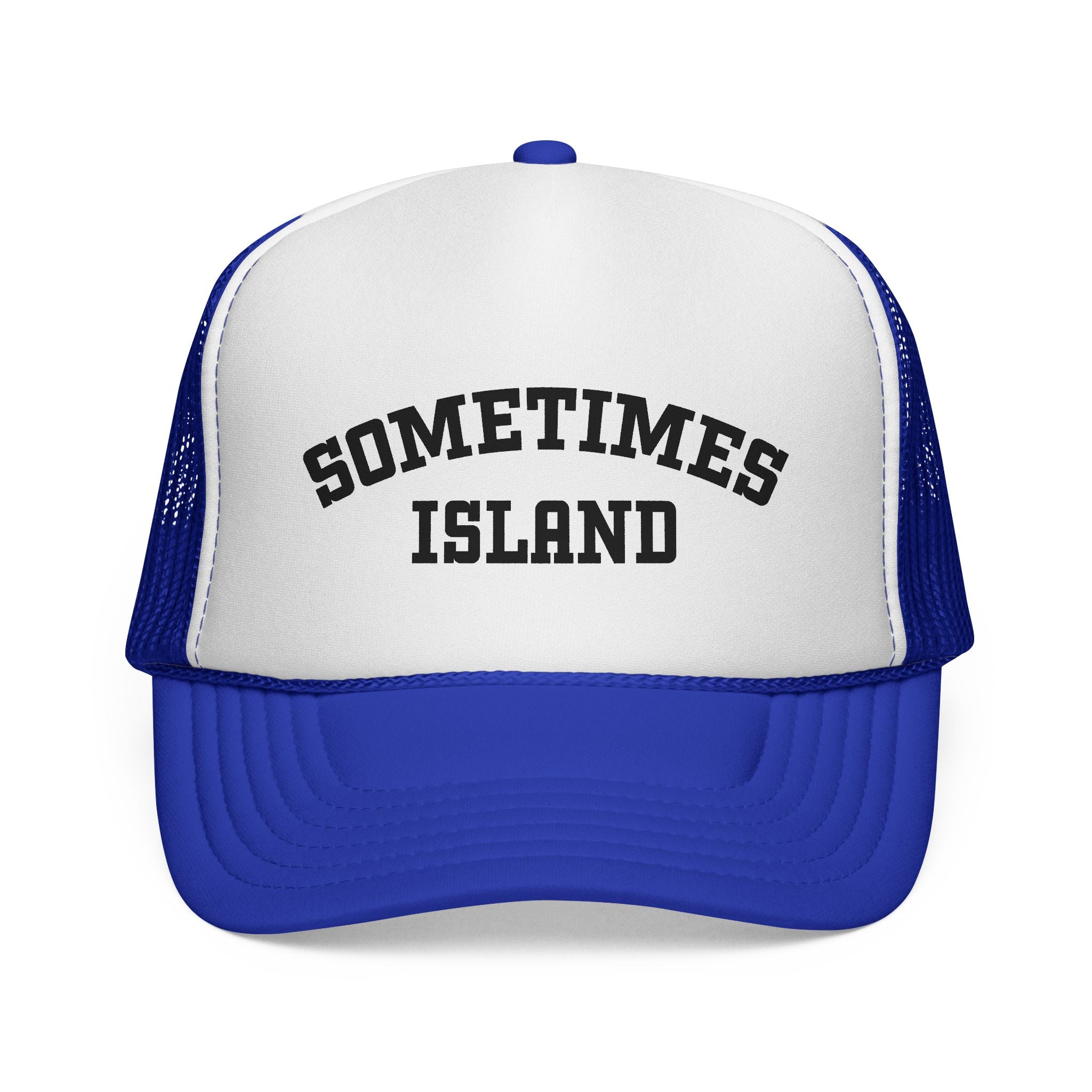 Sometimes Island Foam Royal Front