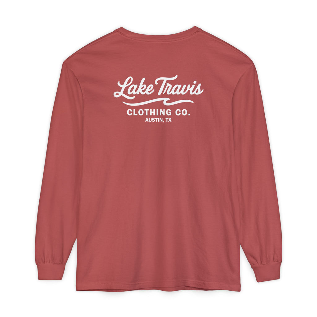 Classic Long Sleeve - Crimson - Back