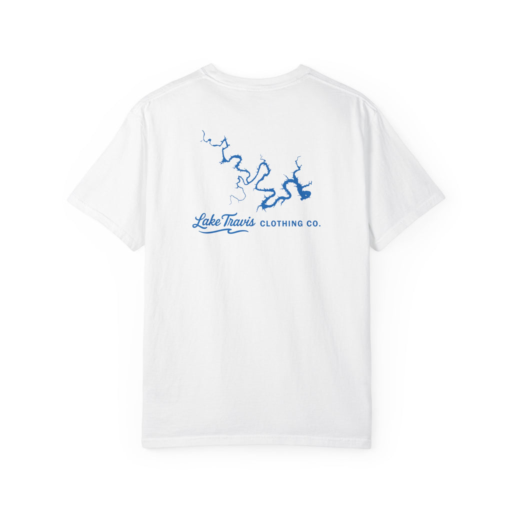 Lake Shape - White - Back