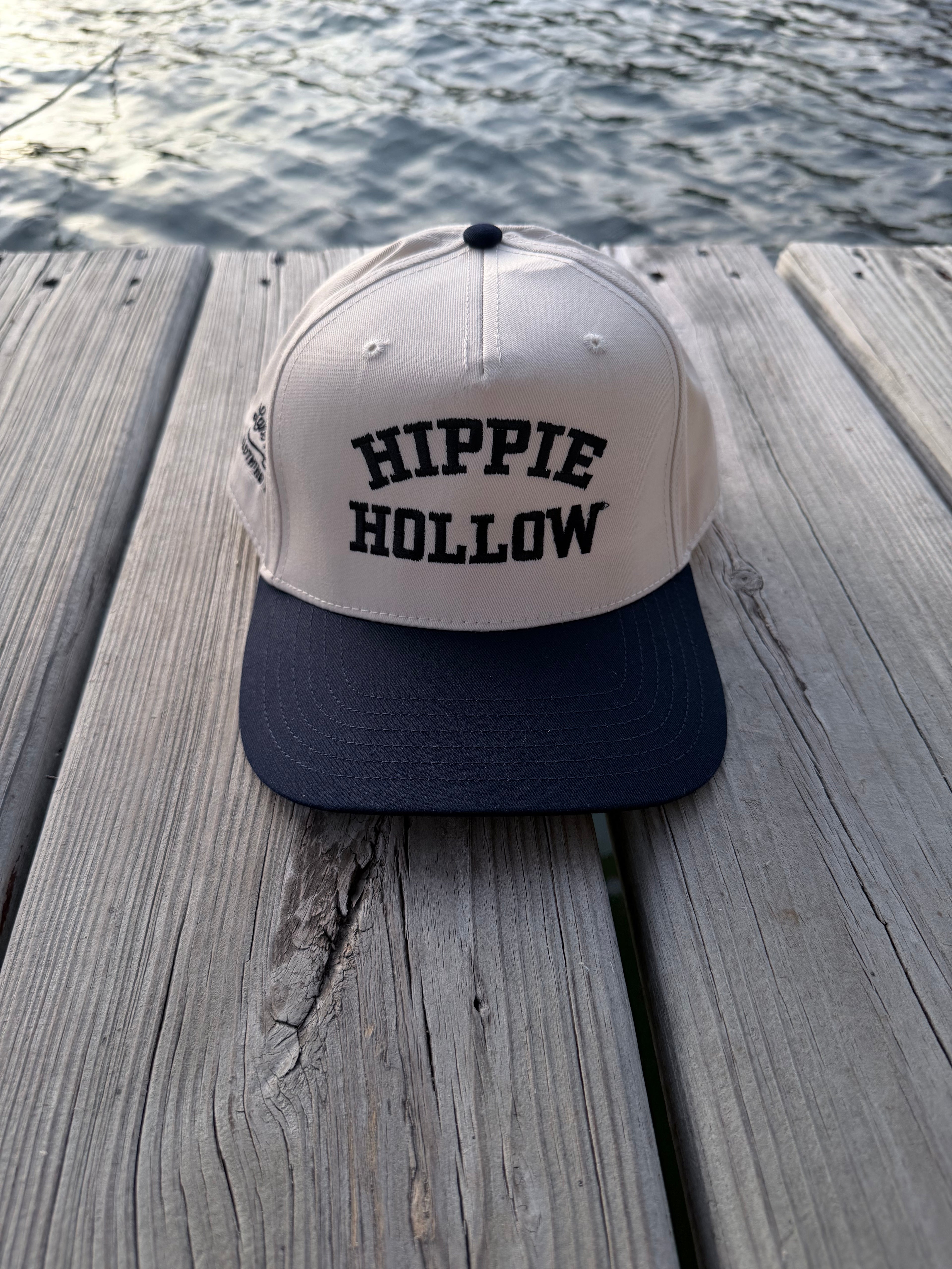 Hippie Hollow Front Navy / Natural Real