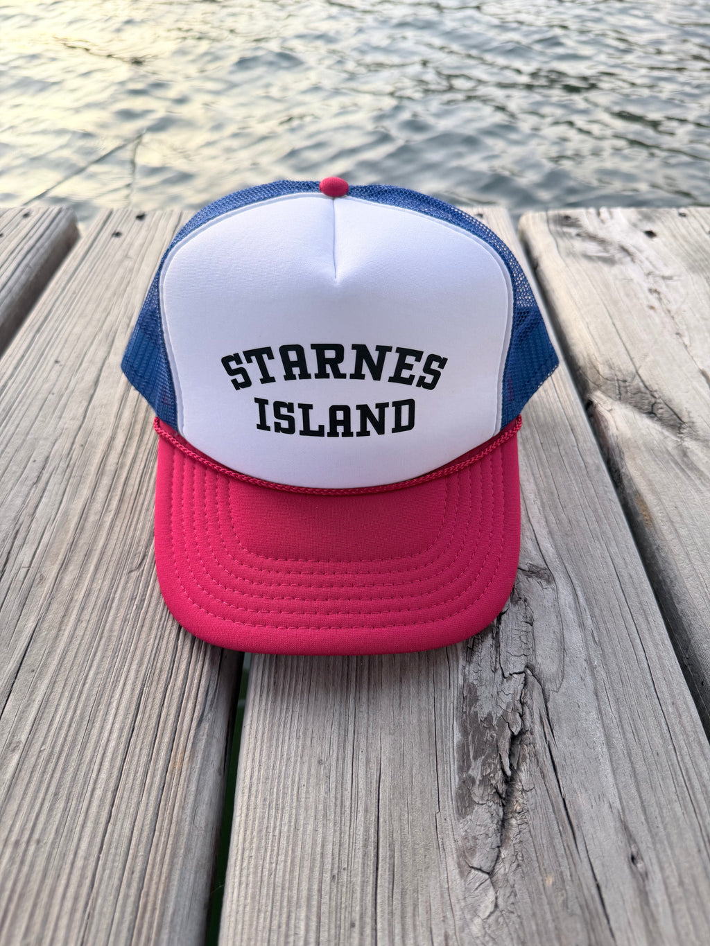Starnes Island Foam Blue/Red Front Real