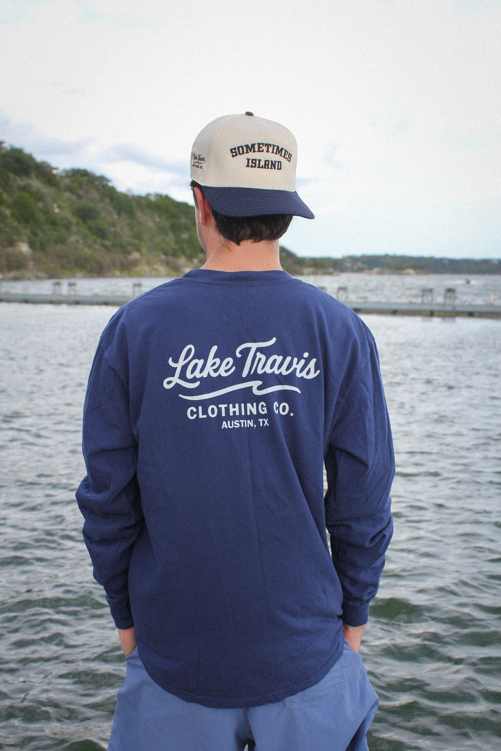 Classic Long Sleeve - True Navy - Back - Real