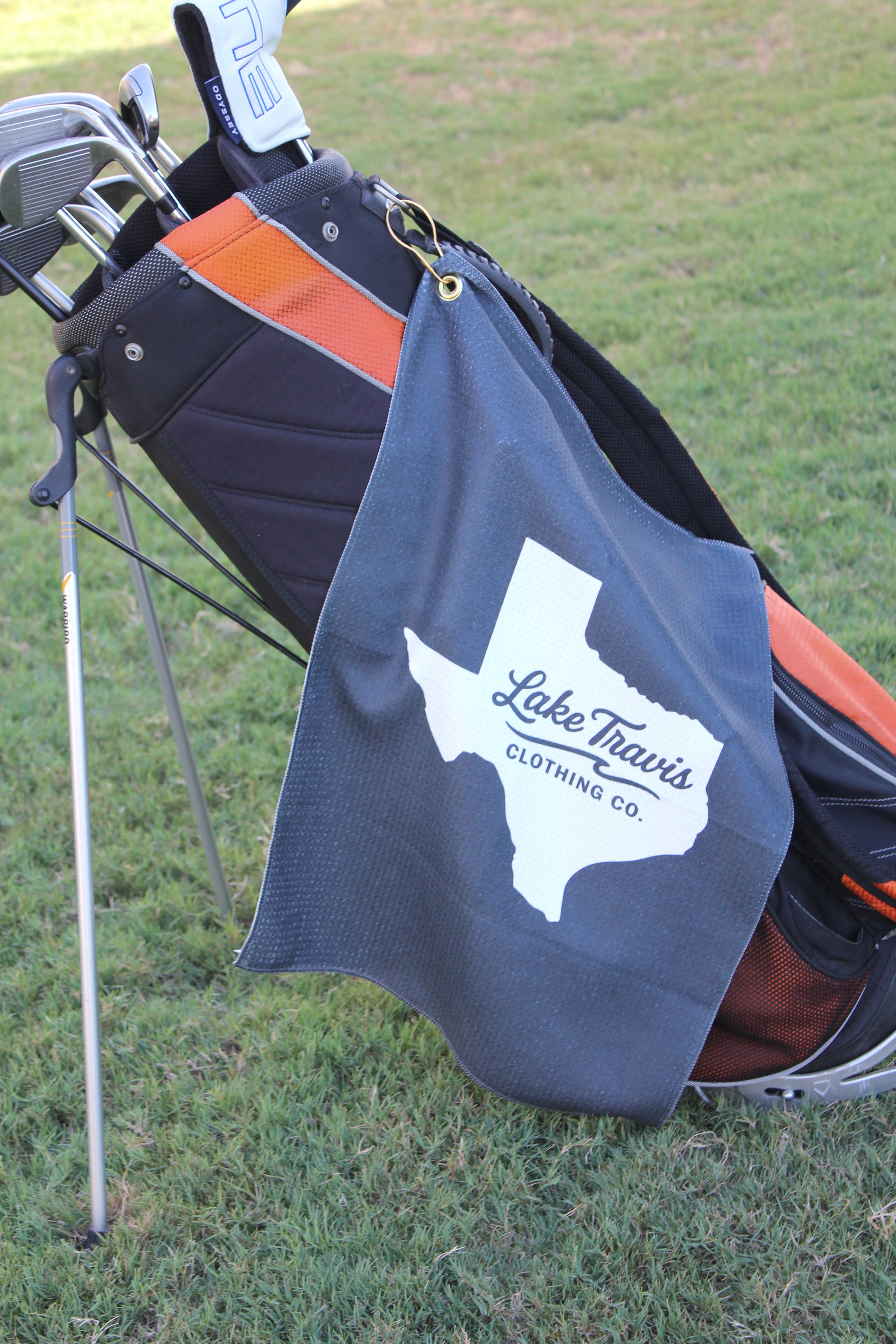 Texas Logo Golf Towel