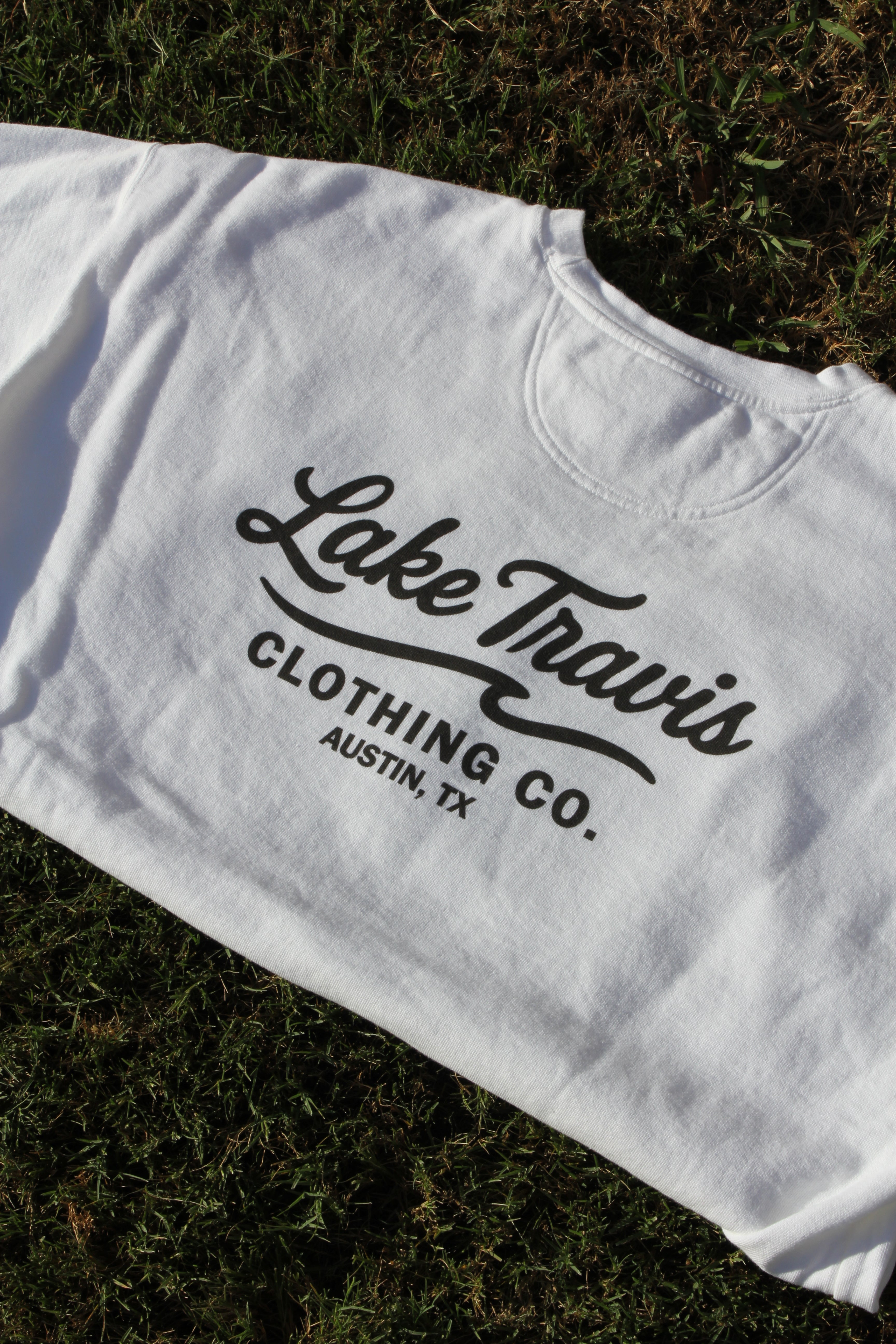  Classic Logo Sweatshirt - White - Back - Real
