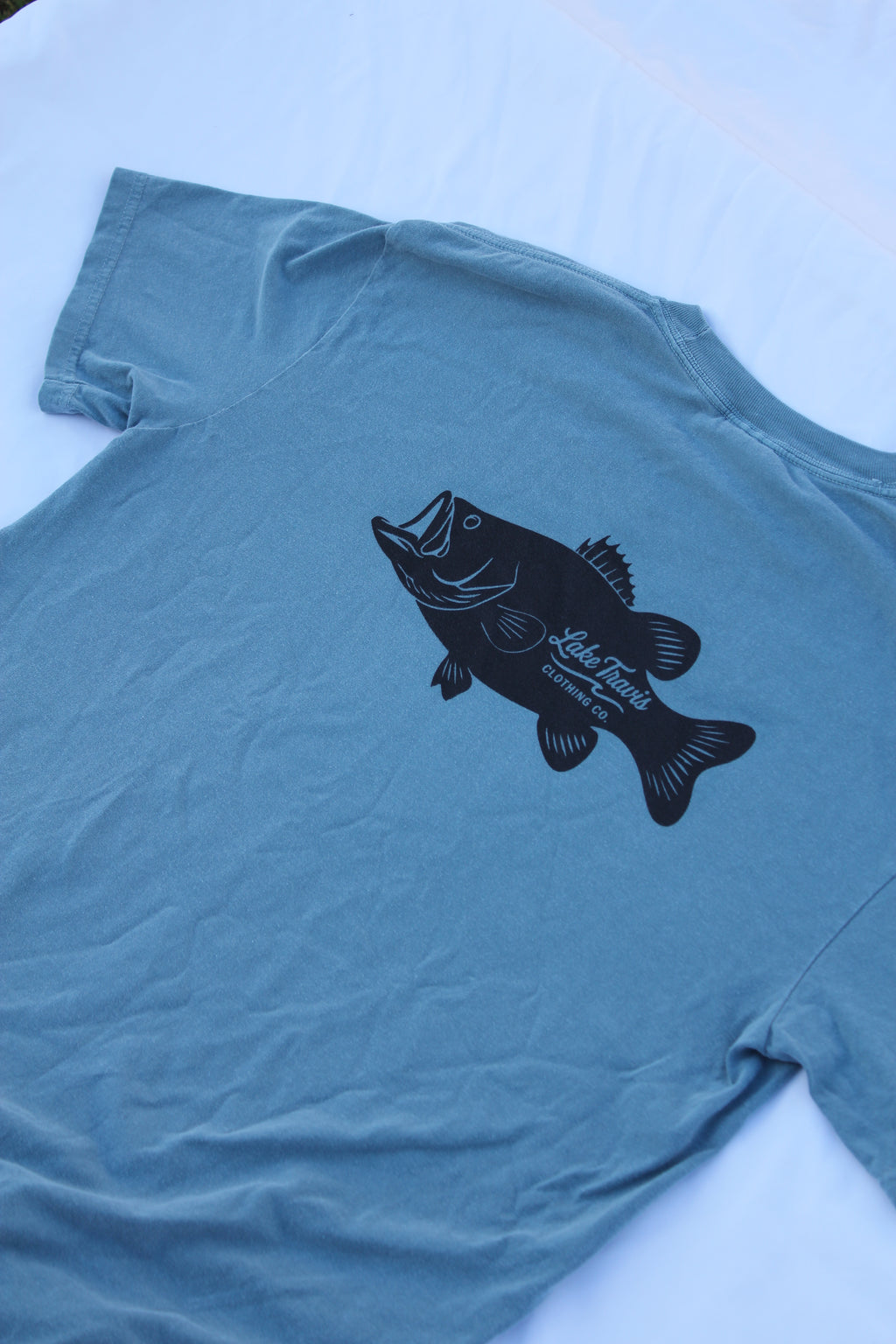 Bass T - Chambray - Back - Real