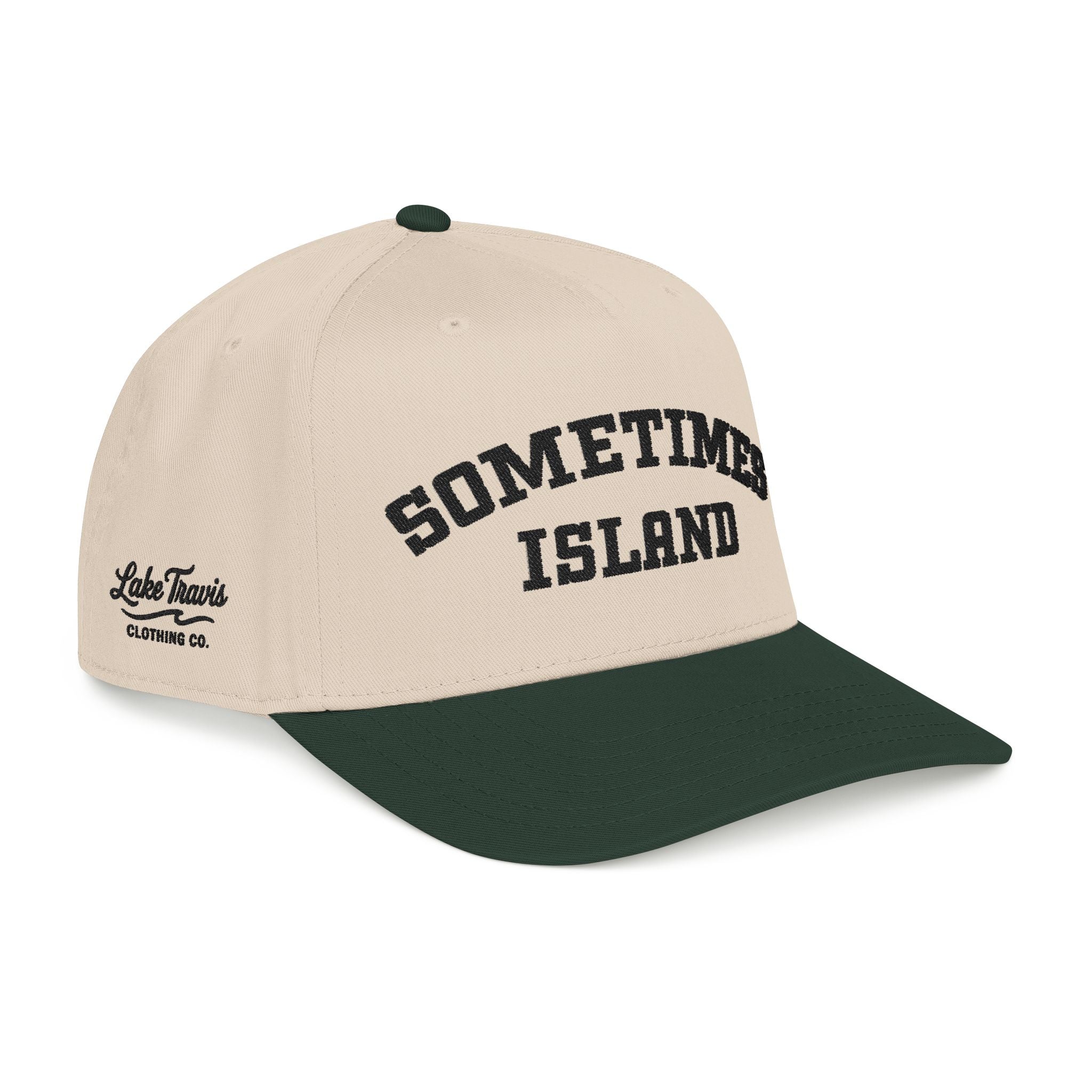 Sometimes Island Side Dark Green / Natural